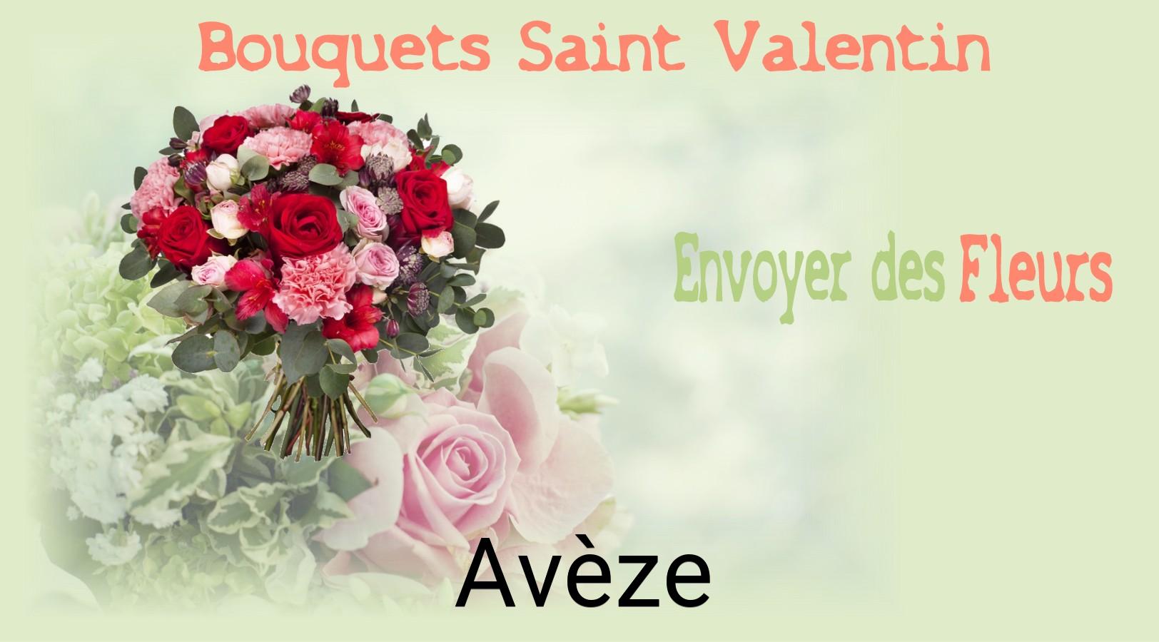 Roses de Saint-Valentin livrées à Avèze